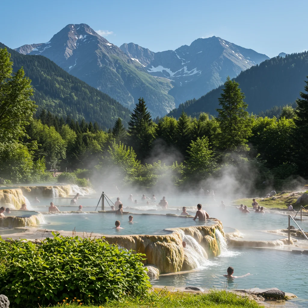 Bukovina Thermal Baths: Mountain Views and Relaxation