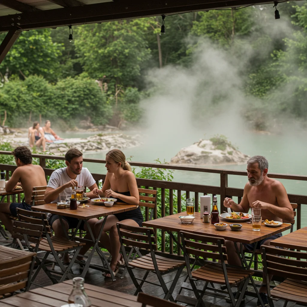 Dining Options at the Thermal Baths