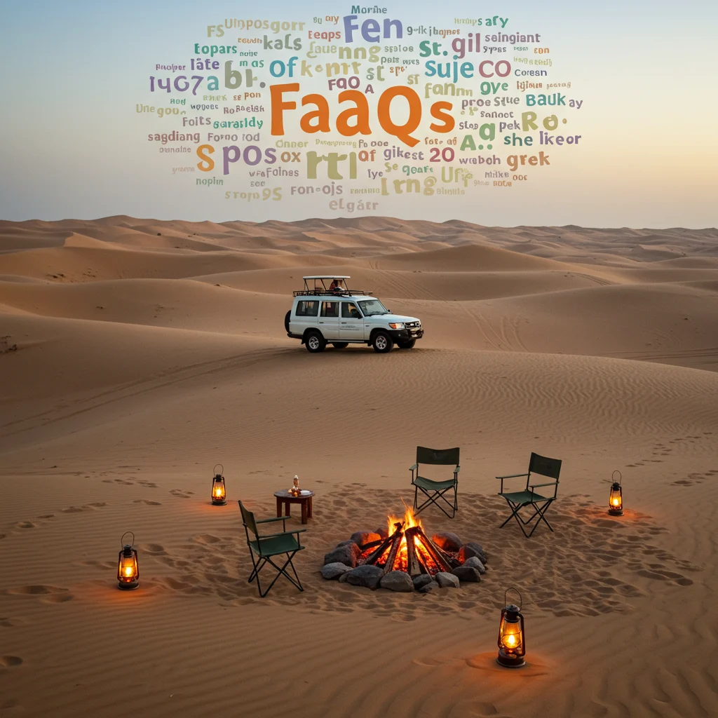 Frequently Asked Questions About Dubai Desert Safaris