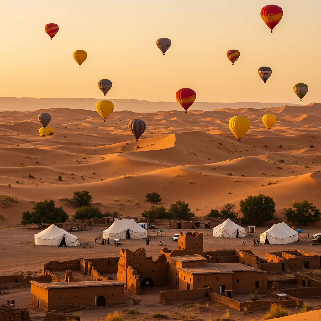 History of Hot Air Ballooning in Morocco
