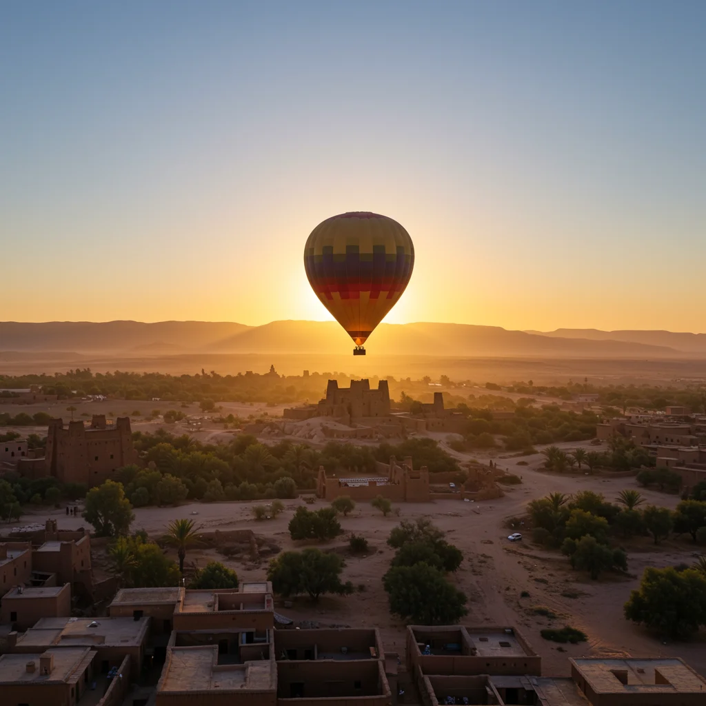 Liftoff: The Thrill of Floating Above Morocco