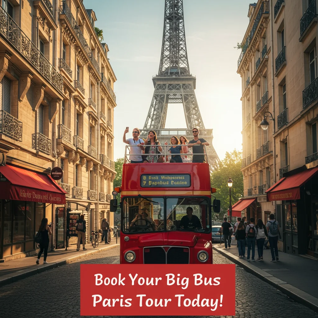 How to Book Your Big Bus Paris Tour Today
