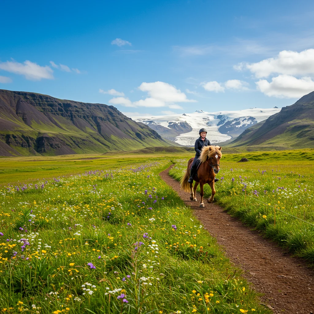 Best Time of Year for Horseback Riding in Iceland