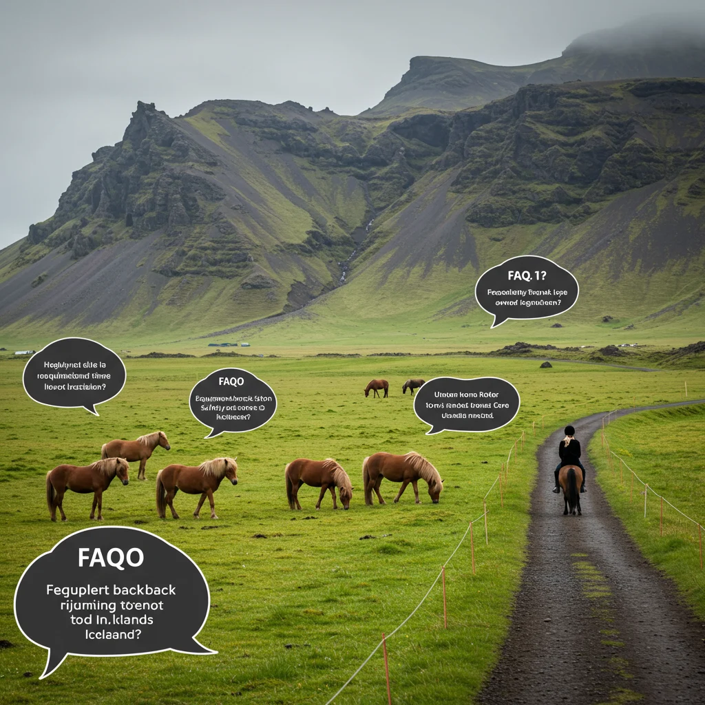 Frequently Asked Questions About Horseback Riding in Iceland