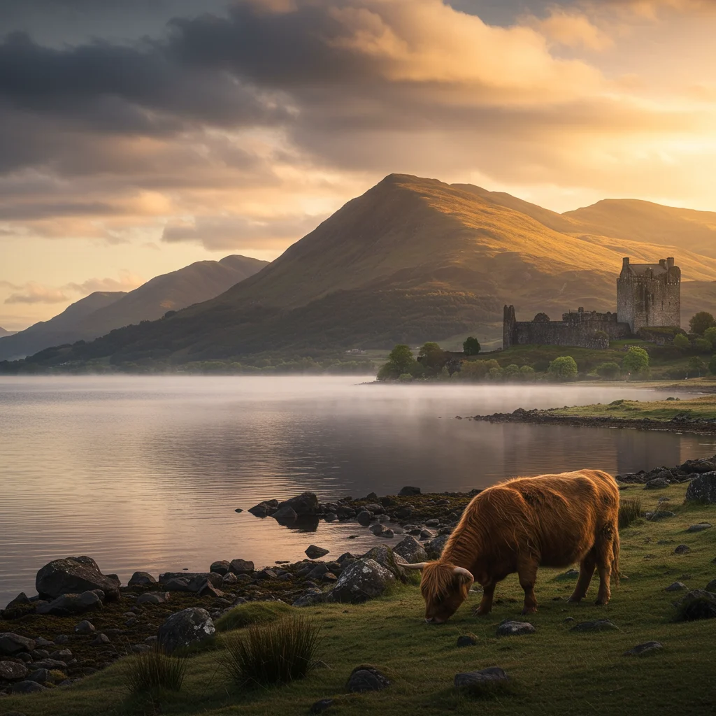 Geography of Loch Ness and Surrounding Highlands