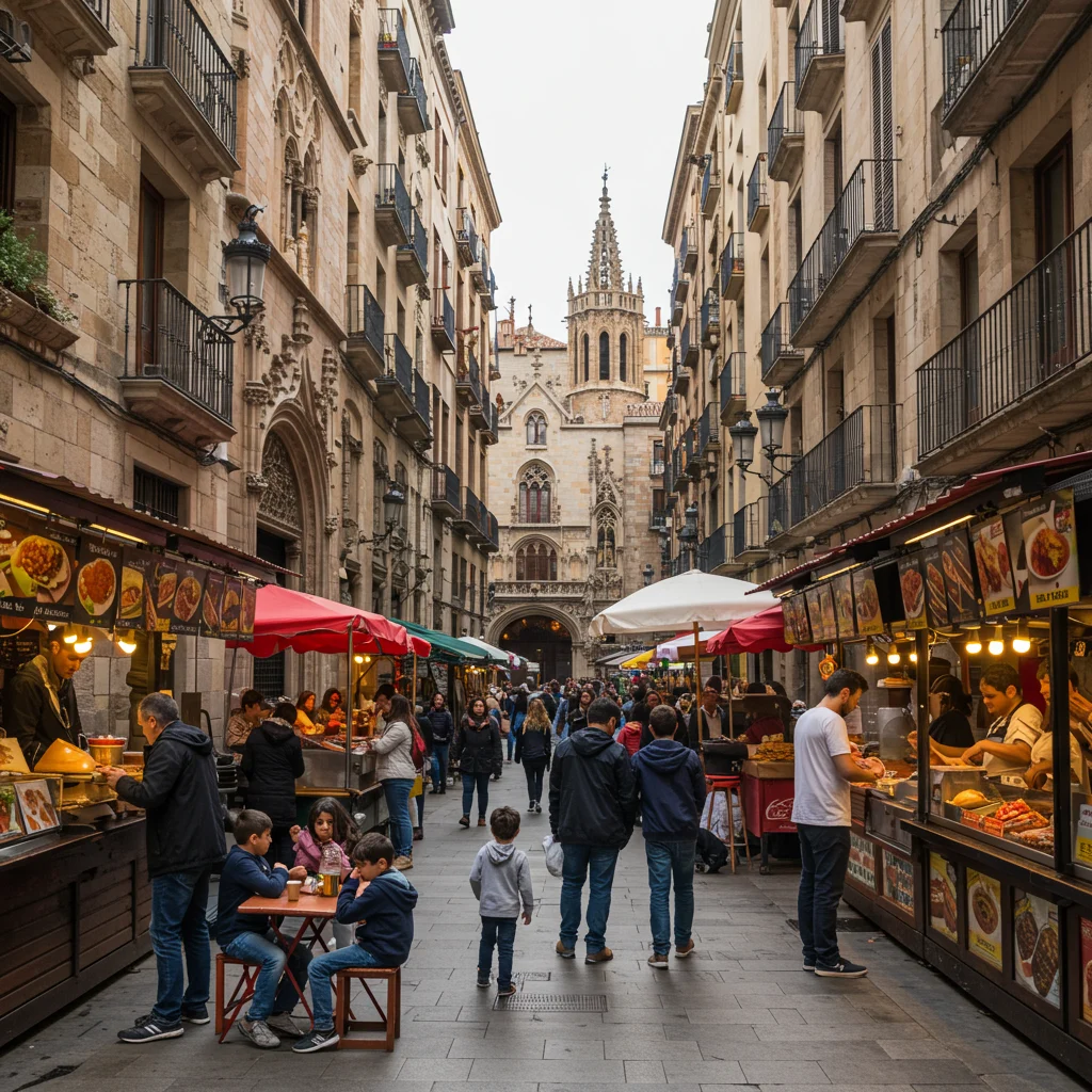 Family-Friendly Street Eats in the Gothic Quarter