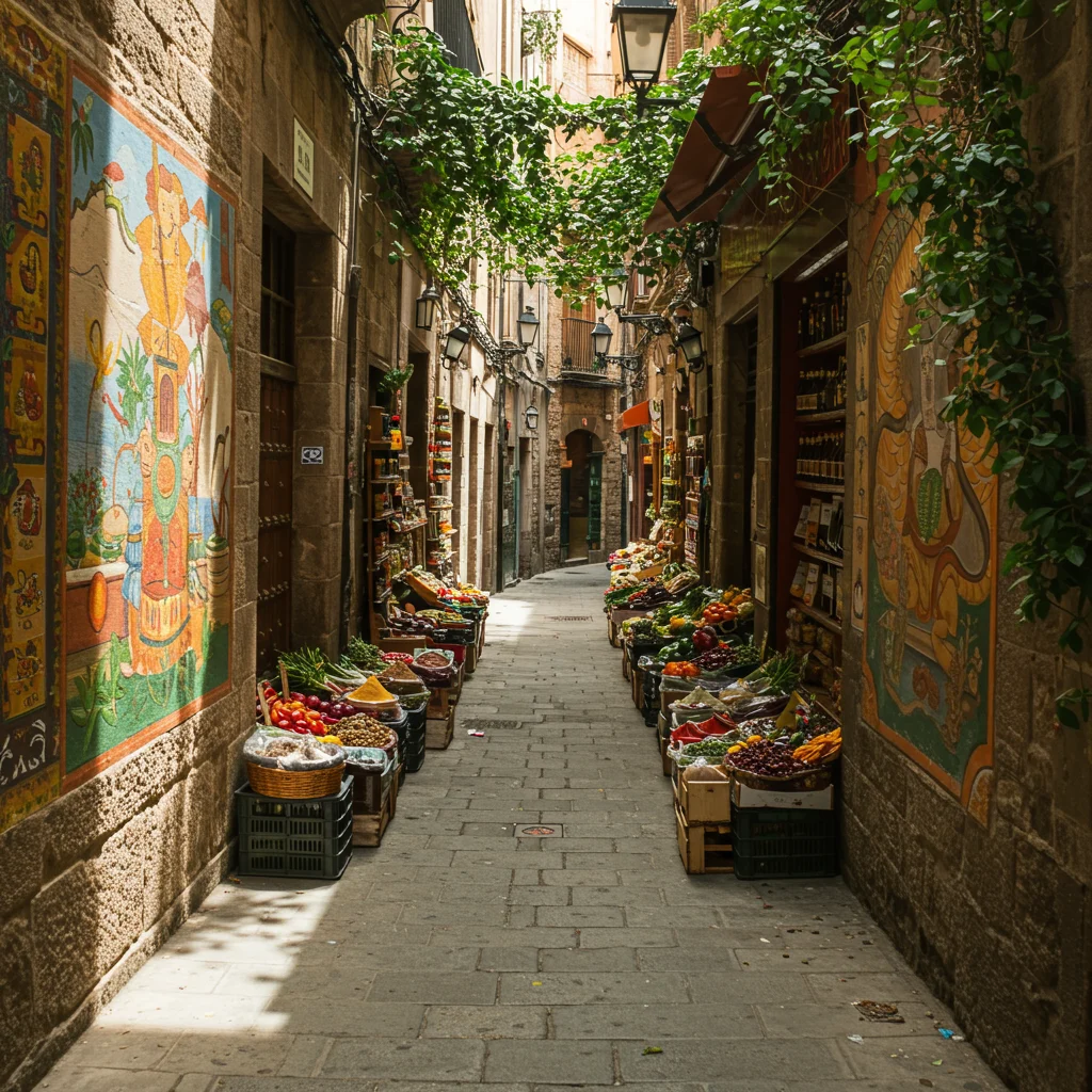 Hidden Food Markets in the Gothic Quarter