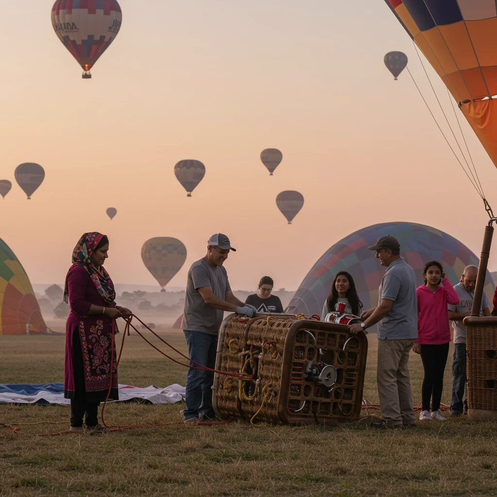 The Ballooning Experience: Step by Step