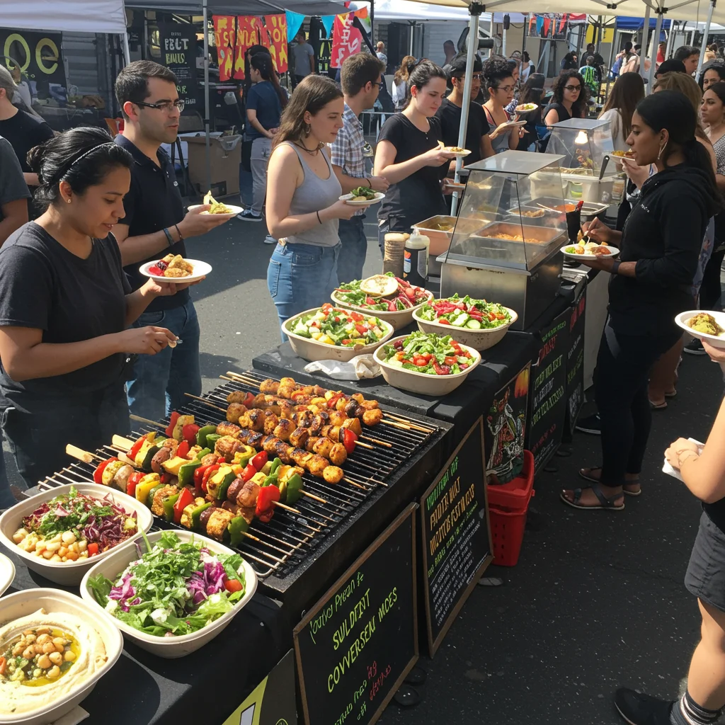 Vegan and Vegetarian Street Food Options