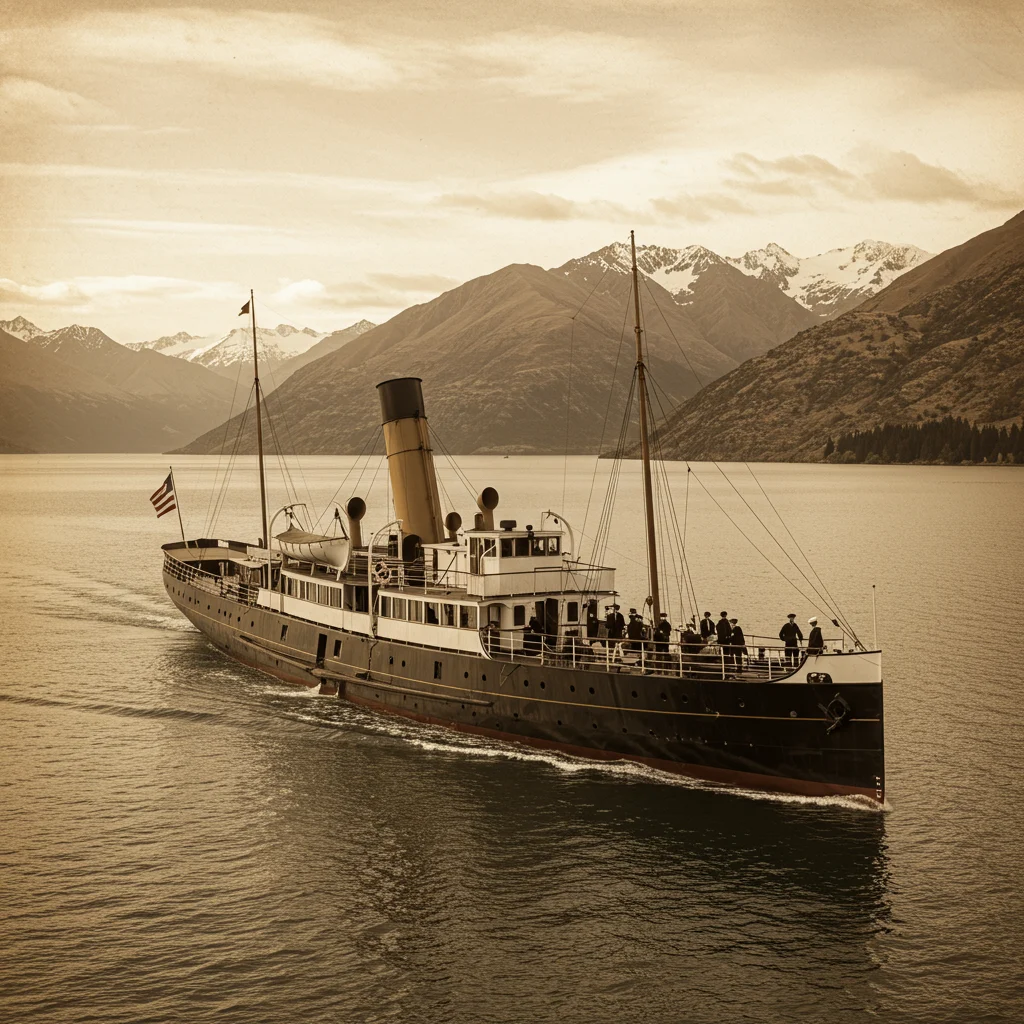 History of the TSS Earnslaw Steamship