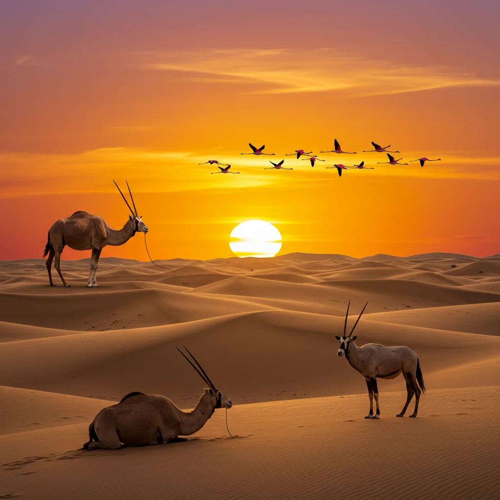 Wildlife in the Dubai Desert: What Might You See?