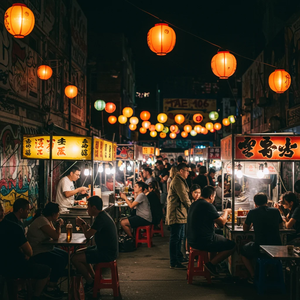 Capturing Your Midnight Street Food Experience