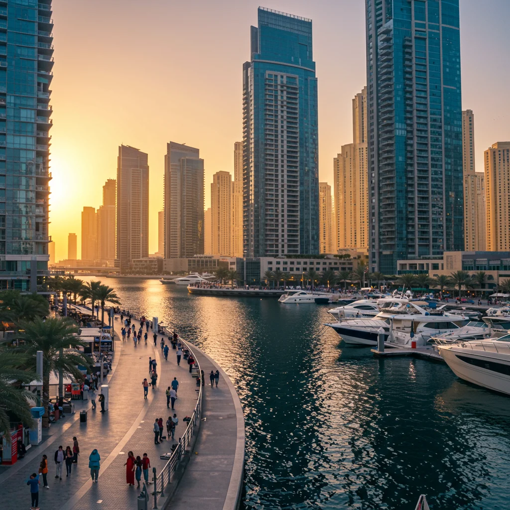 Dubai Marina: Modern Waterfront Living