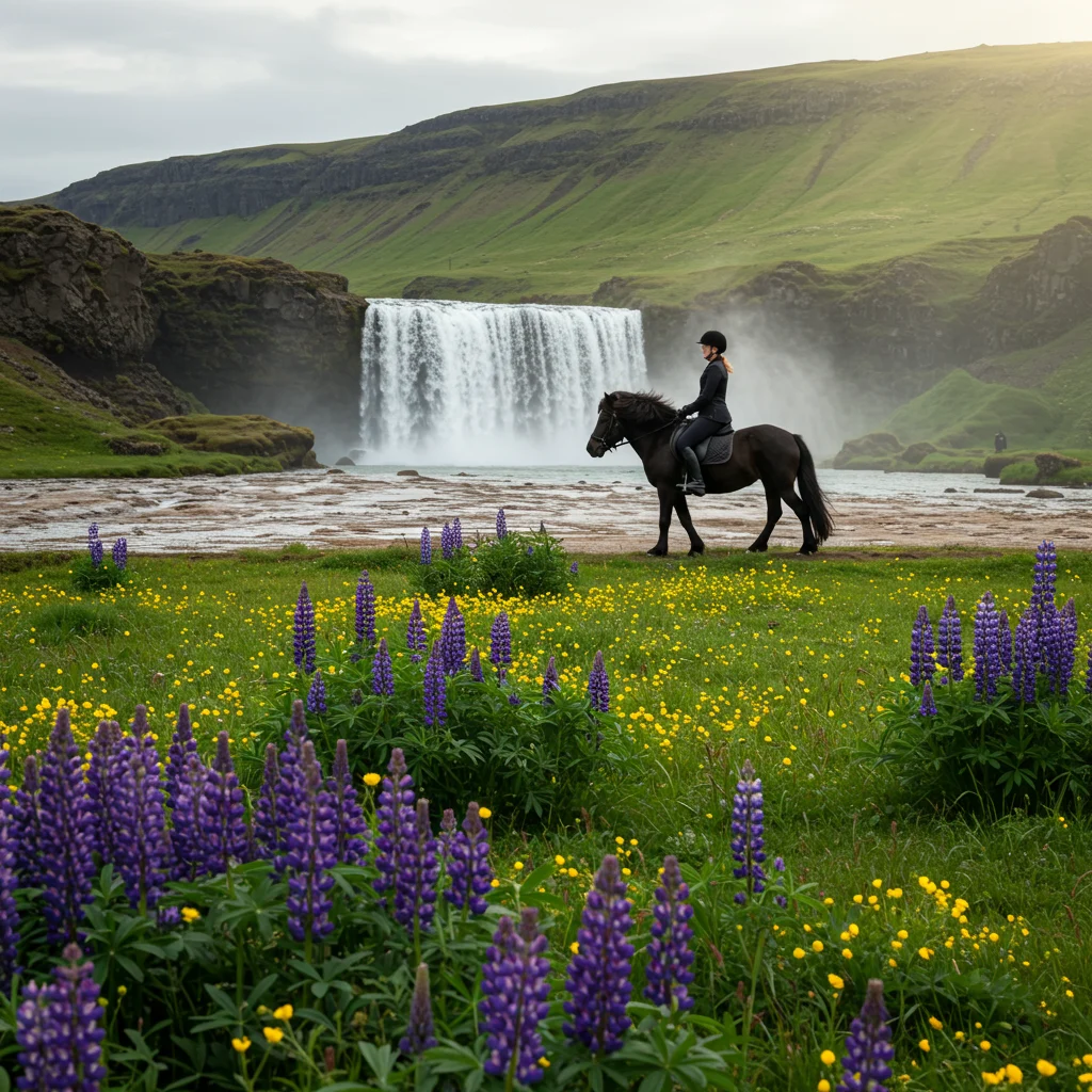Experiencing Icelandic Horses on the Golden Circle