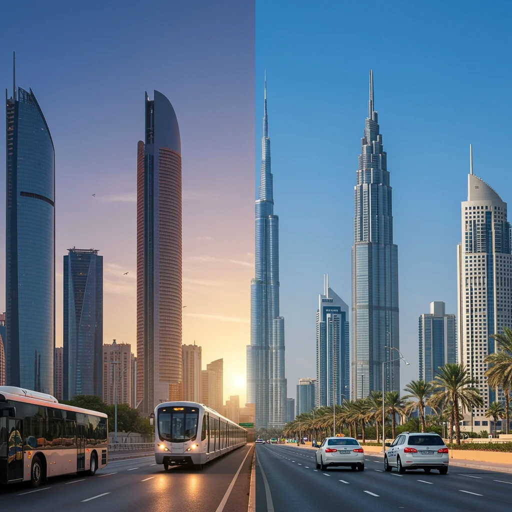 Transportation Options: Getting from Abu Dhabi to Dubai