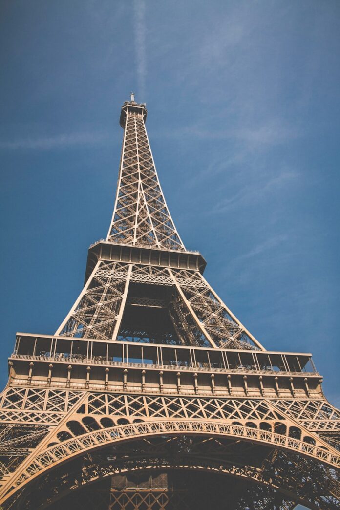 low-angle view of Eiffel Tower, Paris