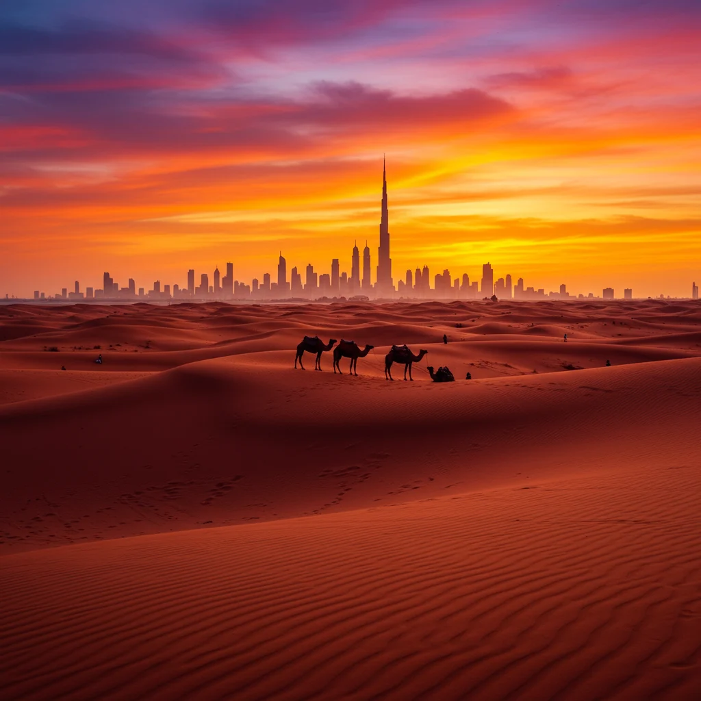 Red Dunes: The Heart of the Dubai Desert