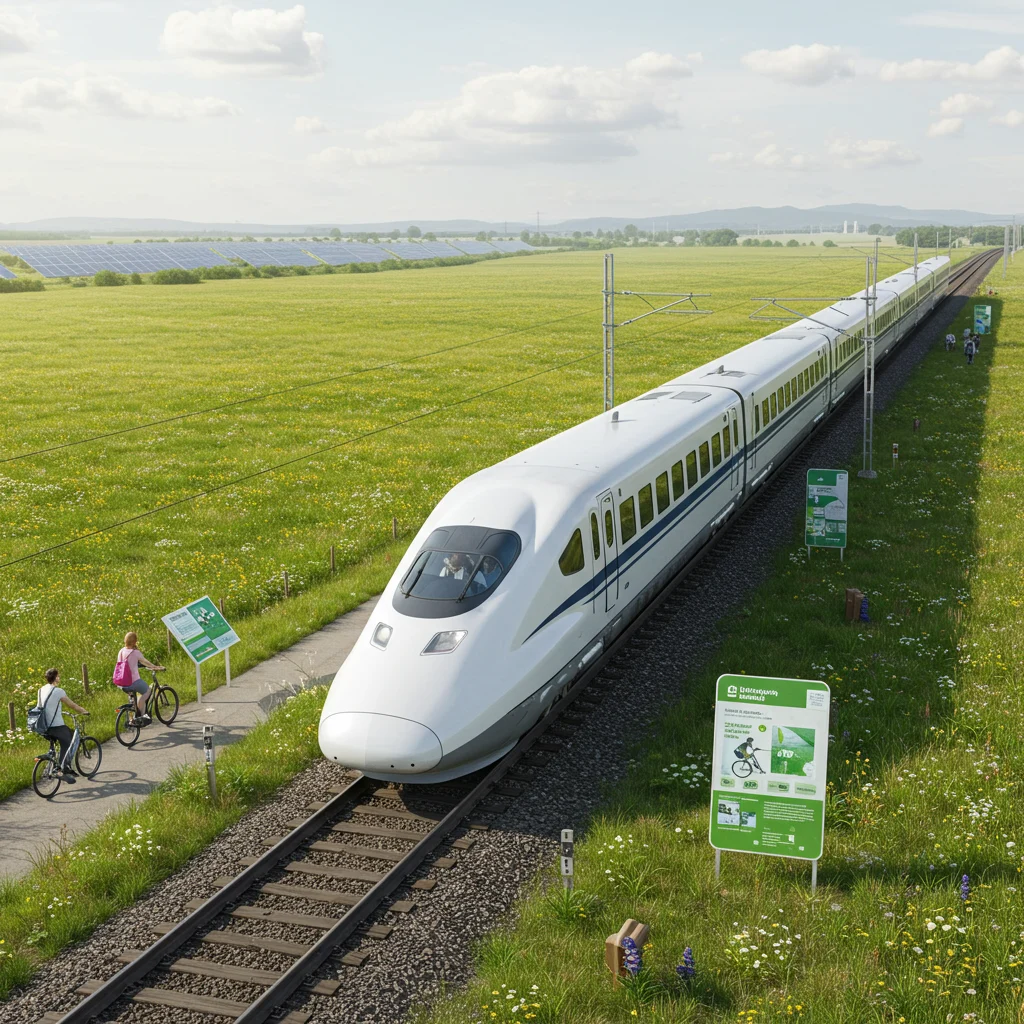 Sustainable Travel: Eco-Friendly Bullet Train Tips