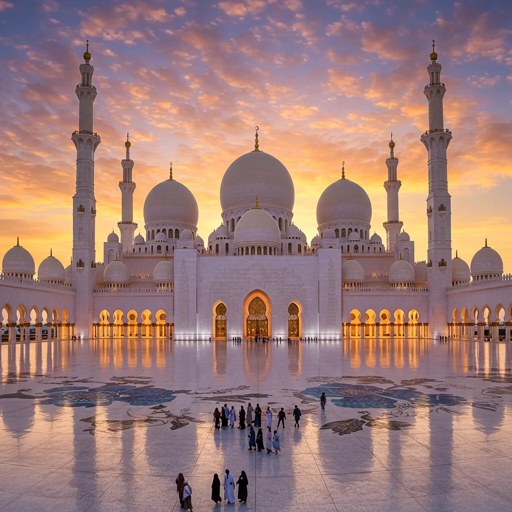 Sheikh Zayed Grand Mosque: The Crown Jewel