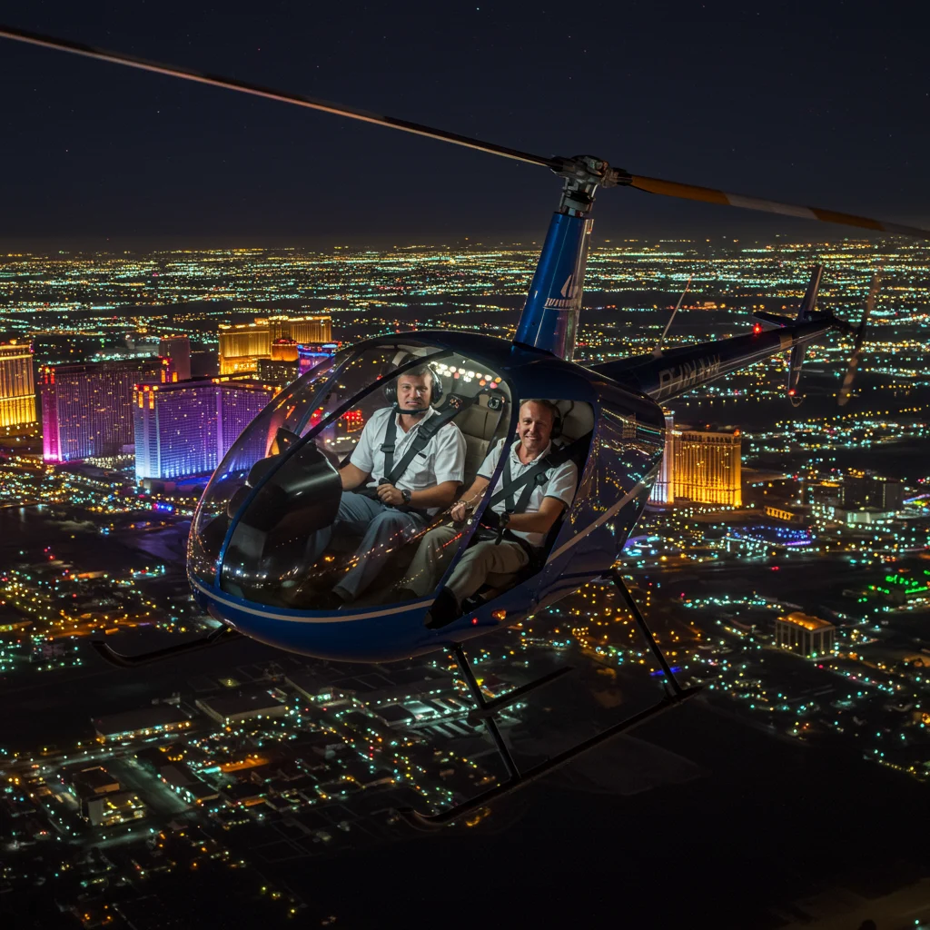 Are Vegas Helicopter Night Flights Safe?
