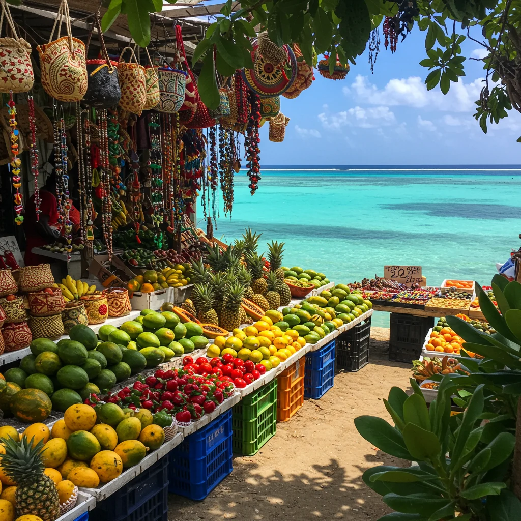 Shopping at the Blue Lagoon