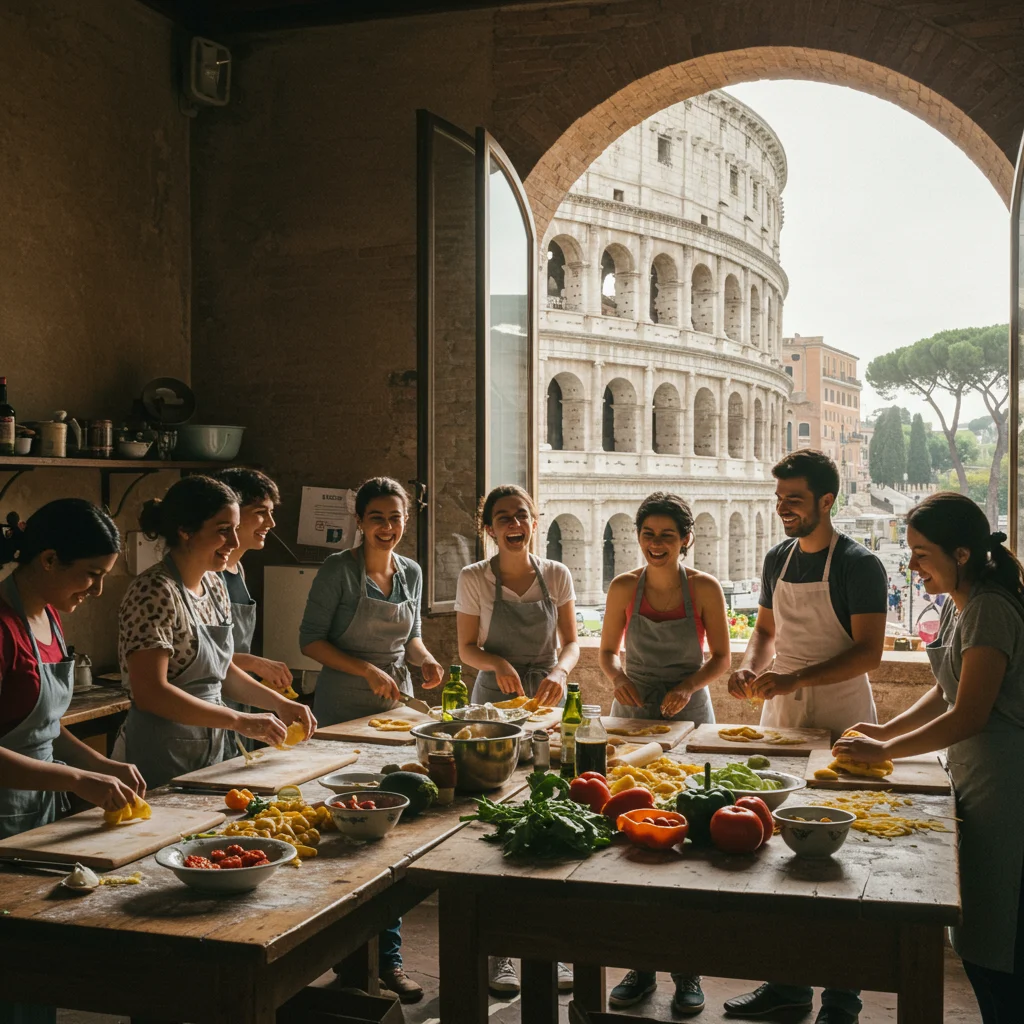 What Are the Social Benefits of Cooking Classes in Rome?