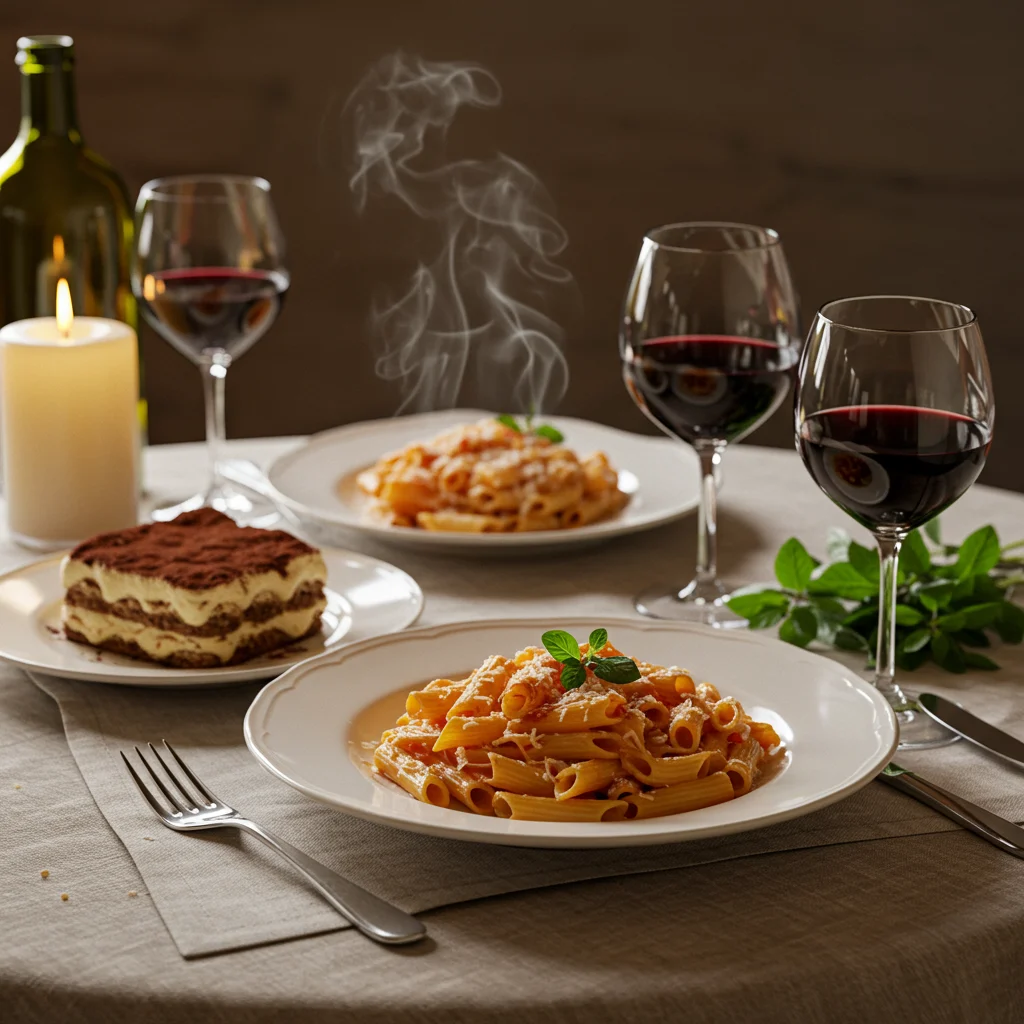 Wine Pairing: What to Drink with Your Homemade Pasta &amp; Tiramisu?
