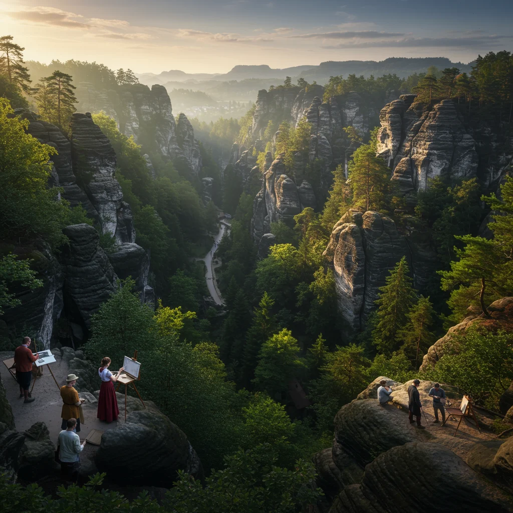 A Brief History of Bohemian and Saxon Switzerland