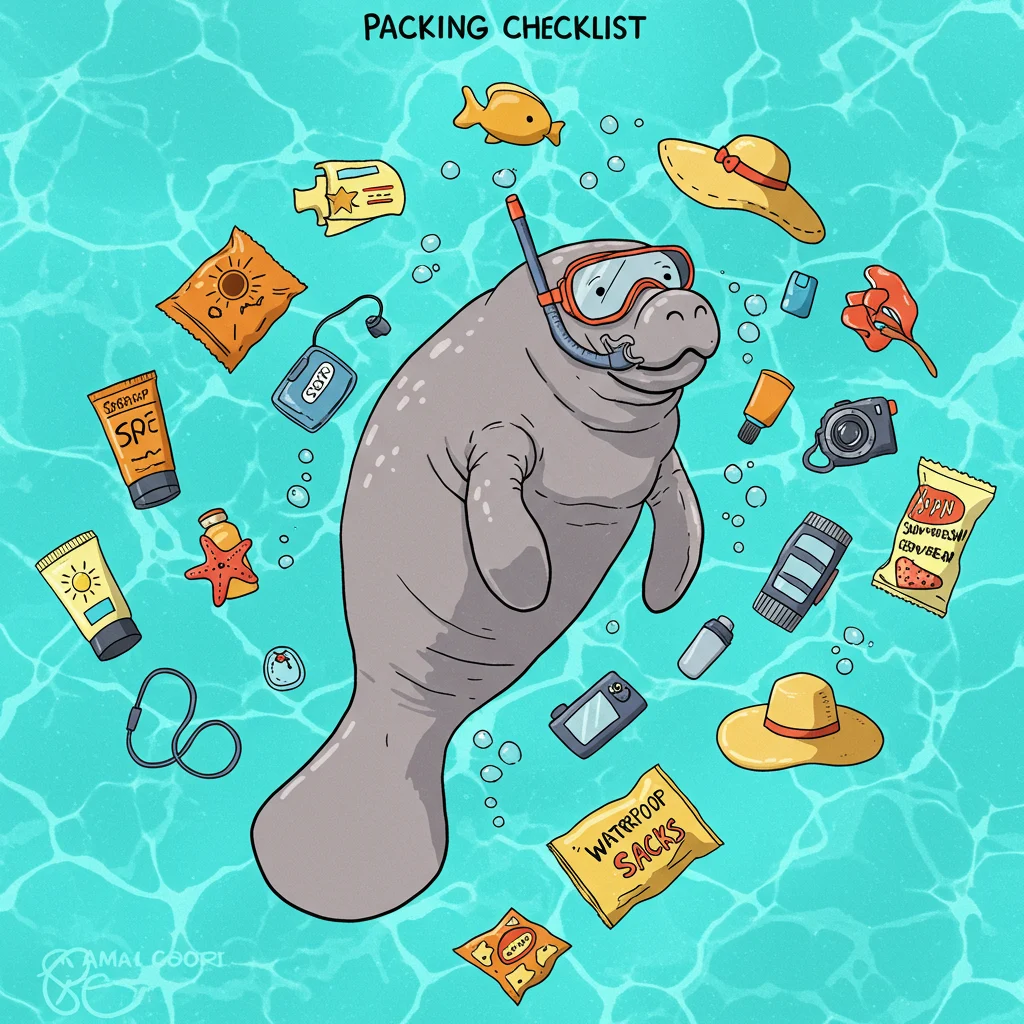 Packing List Checklist for Your Manatee Adventure