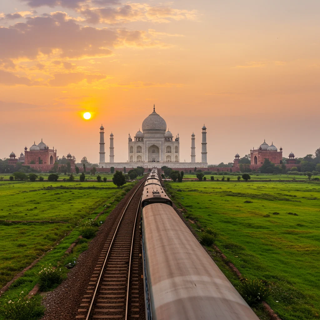 Return Journey: Agra to Delhi by Express