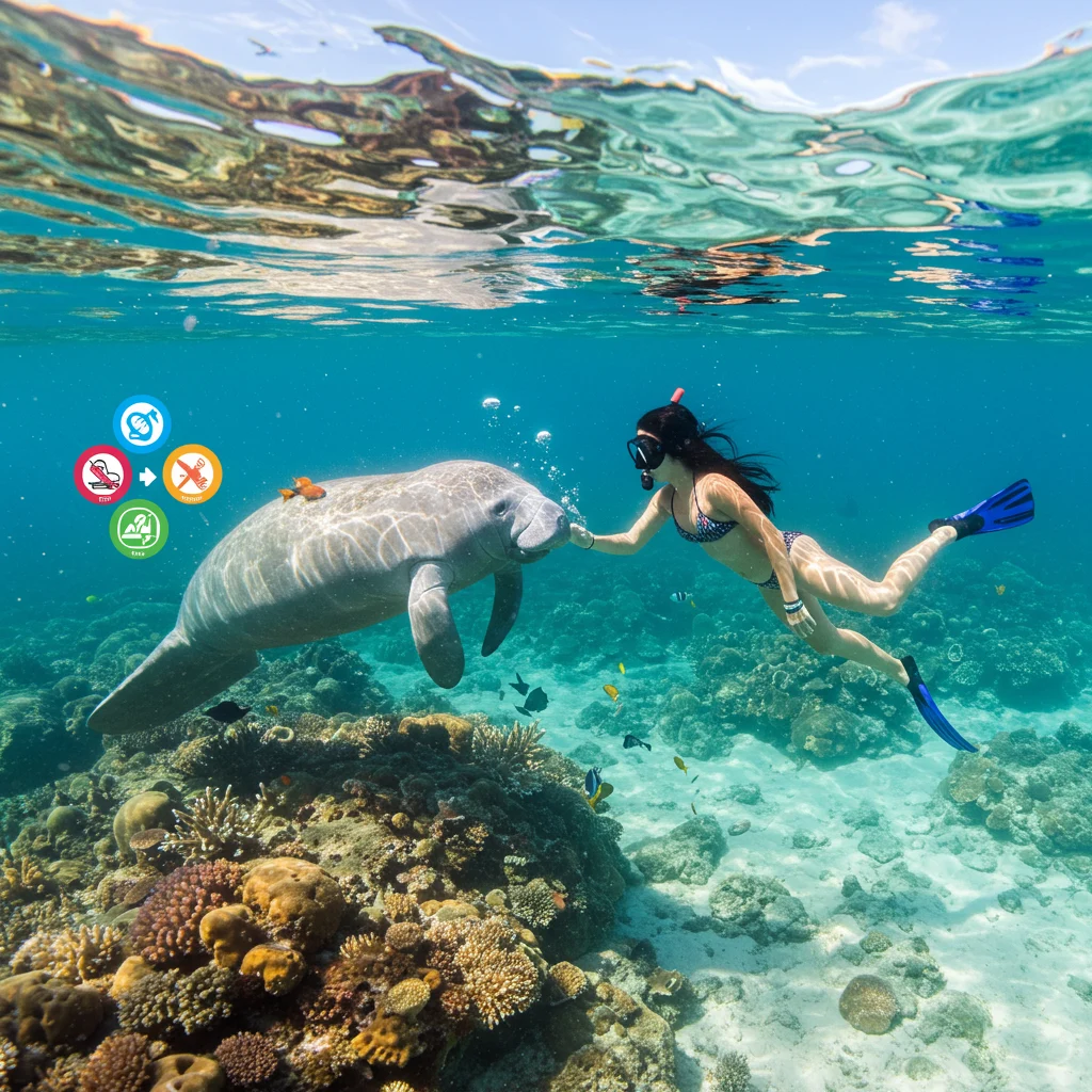 Safety Tips for Swimming with Manatees