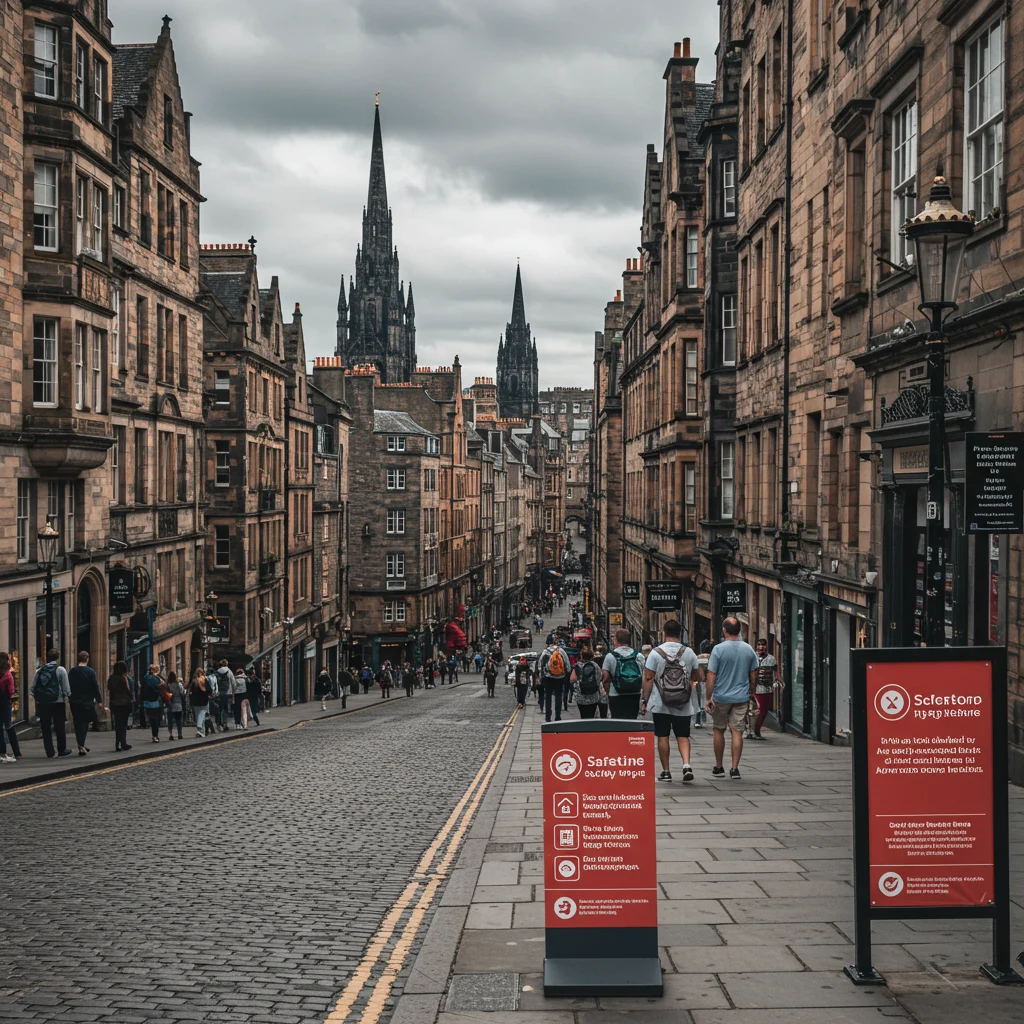 Safety Tips for Walking Tours in Edinburgh