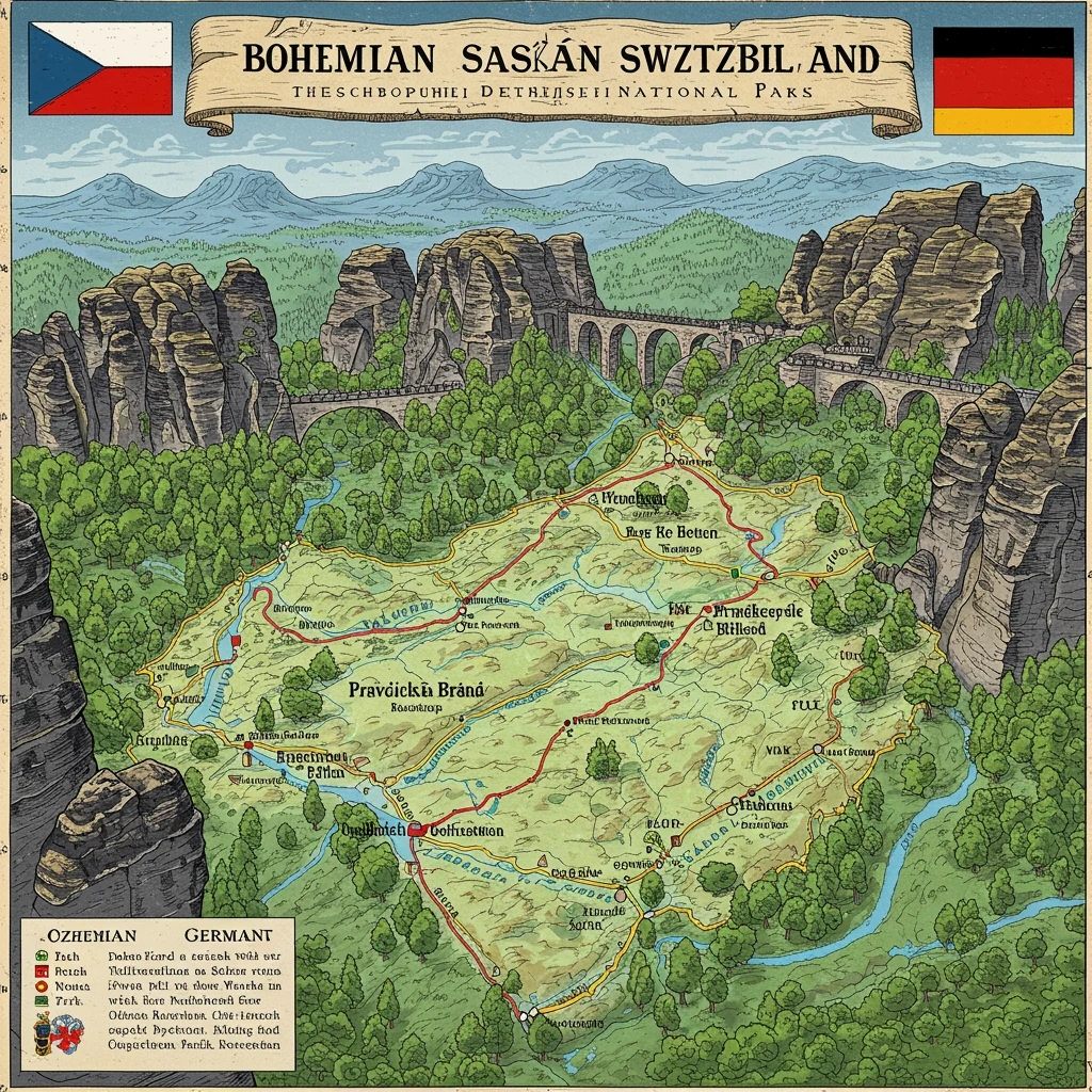Where Are Bohemian &amp; Saxon Switzerland National Parks Located?