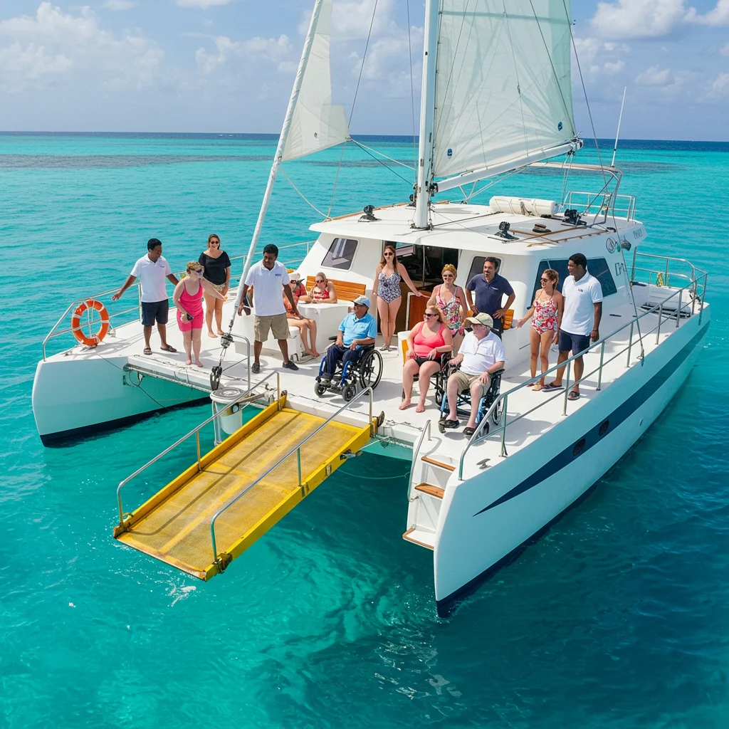 Accessibility on Catamaran Cruises