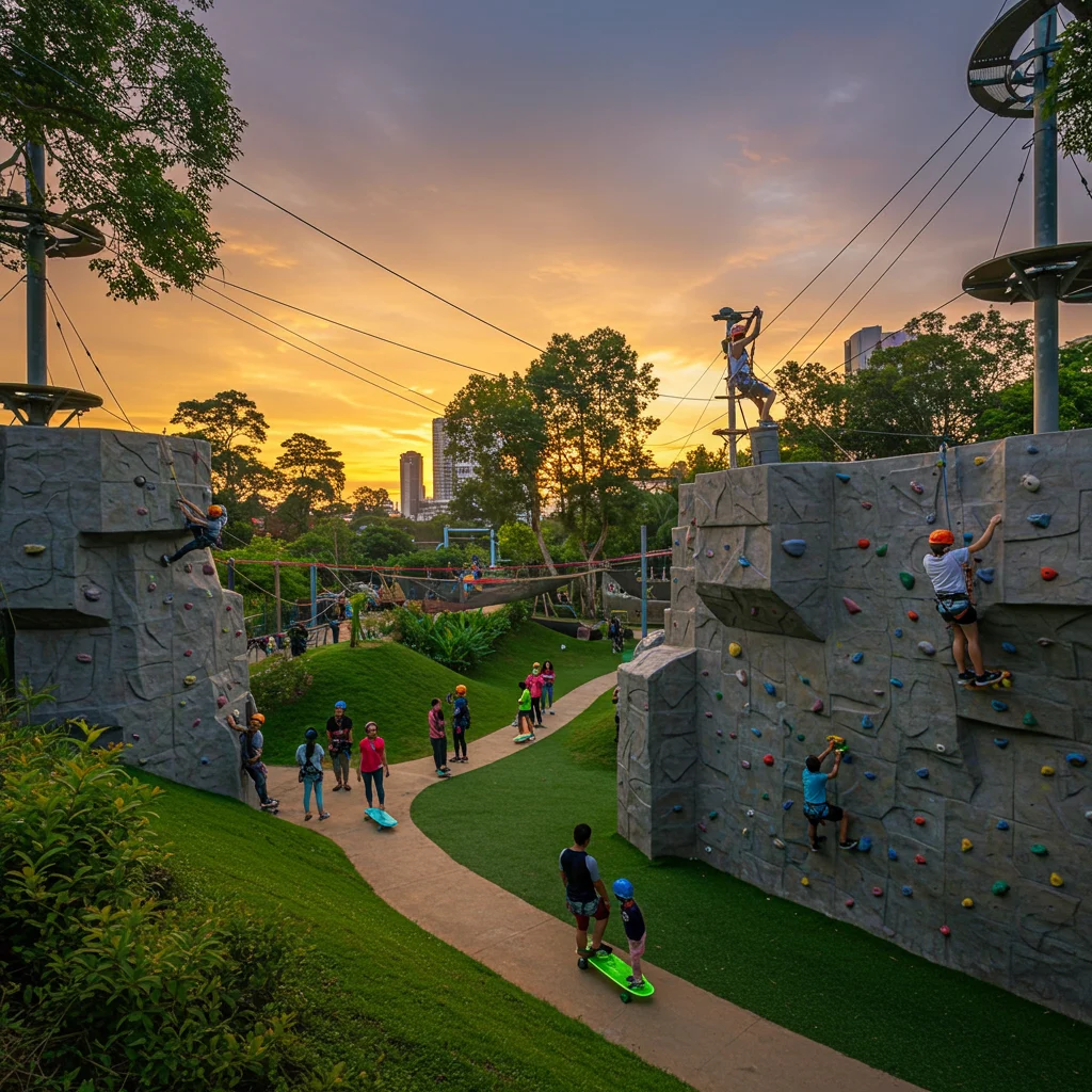 Adventure Parks and Extreme Sports in KL