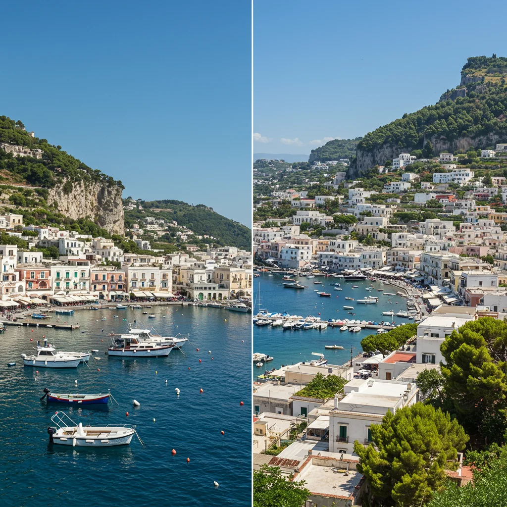 Capri Town vs. Anacapri: What’s the Difference?