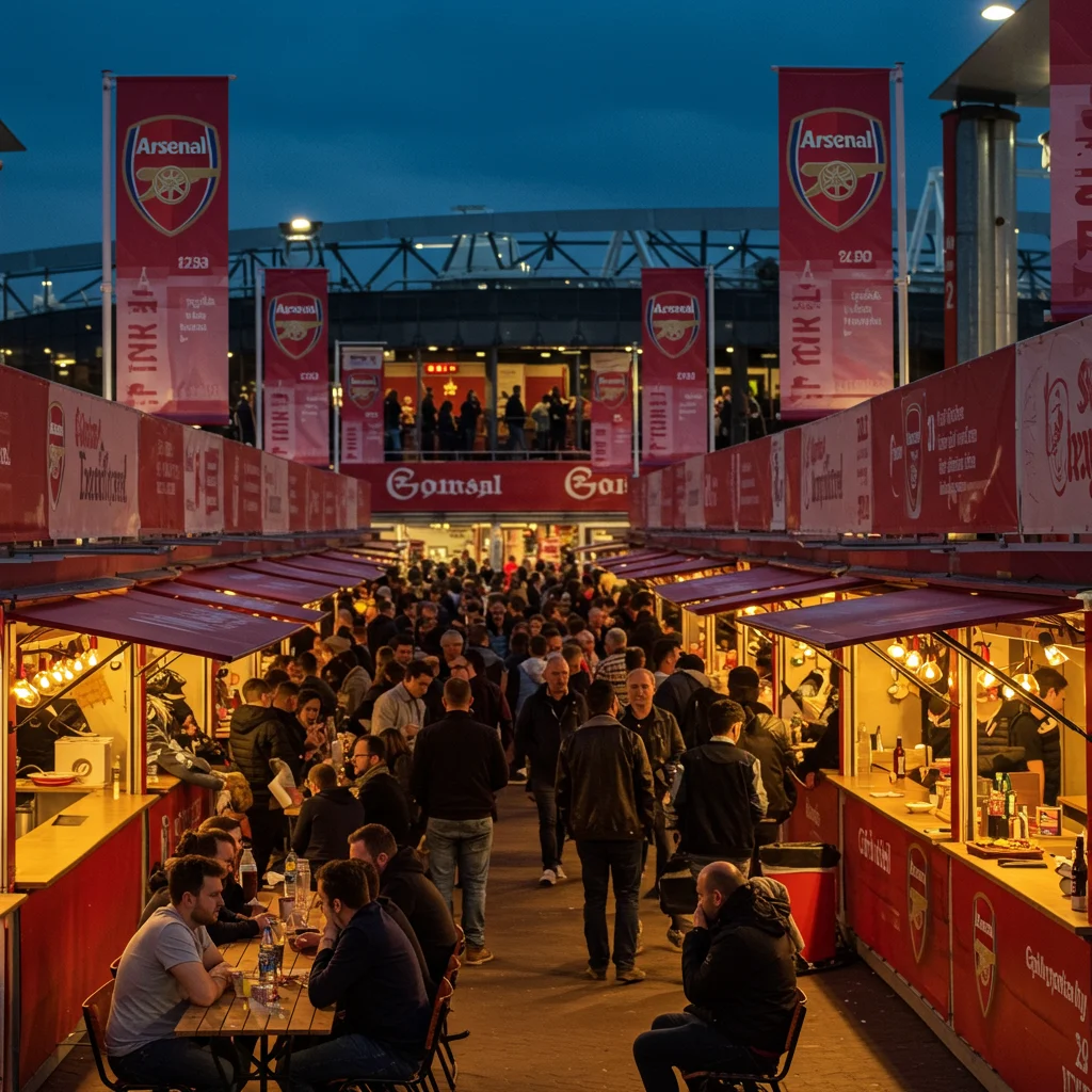 Dining and Shopping at Arsenal Stadium