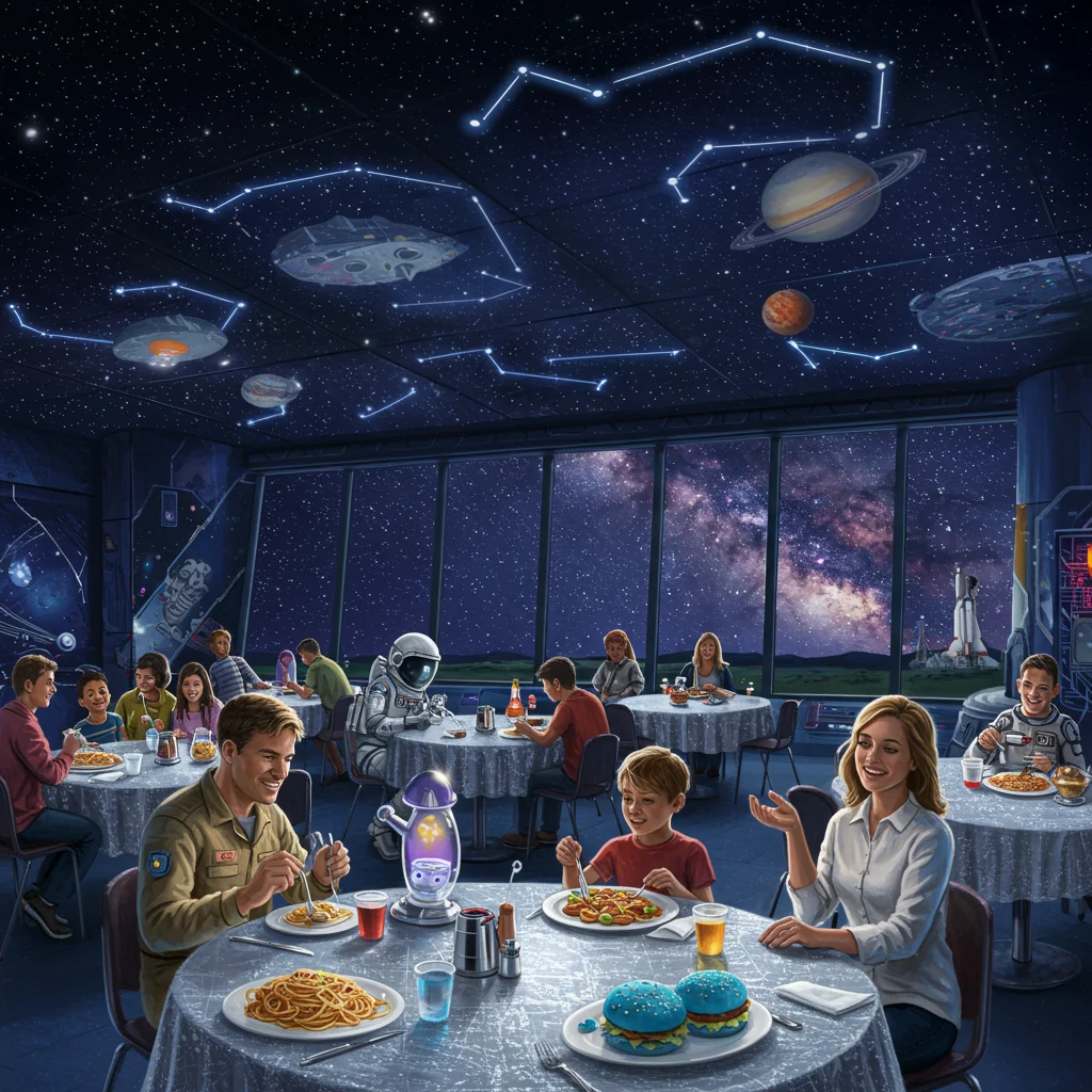Dining Options at Kennedy Space Center