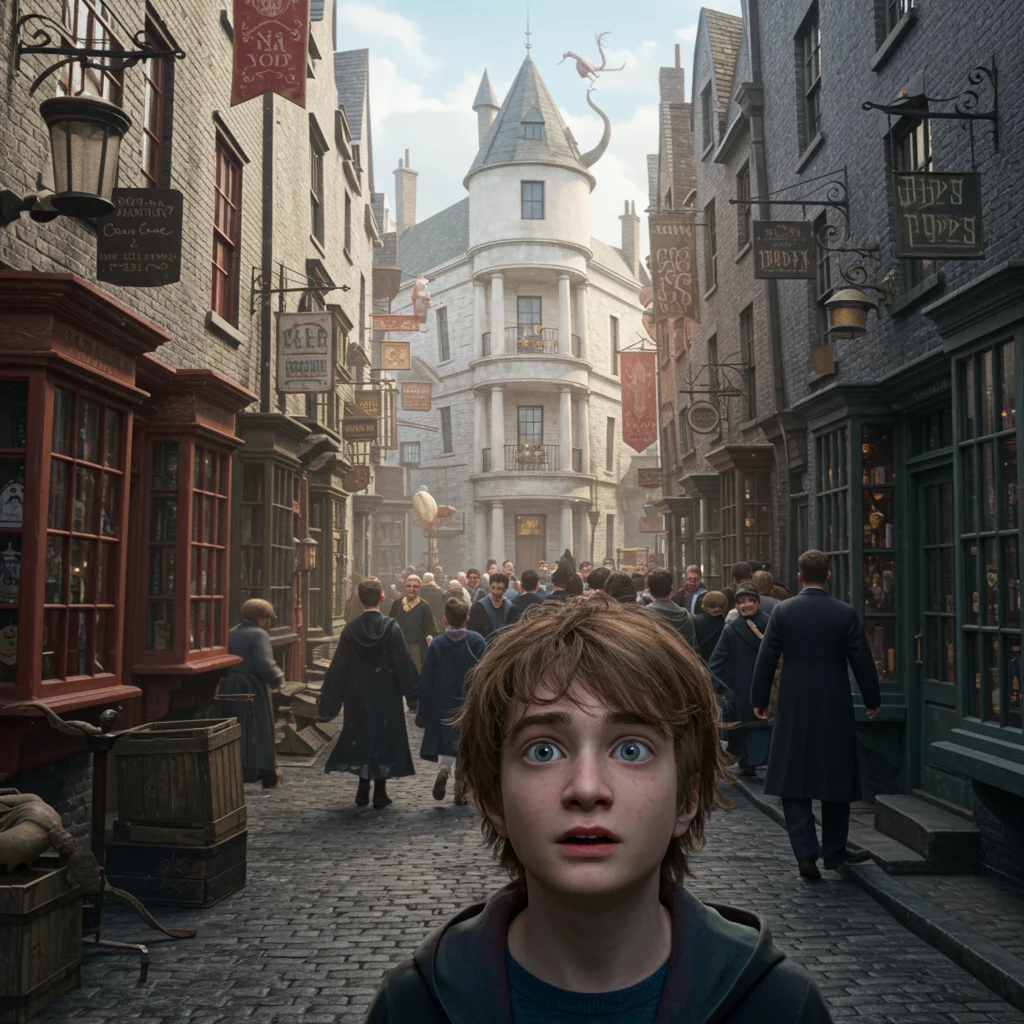 Discovering Diagon Alley