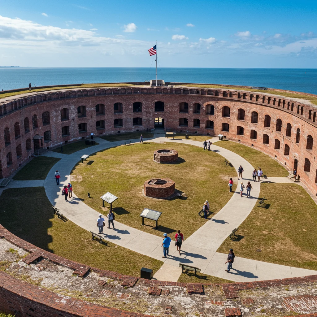Facilities and Accessibility at Fort Sumter