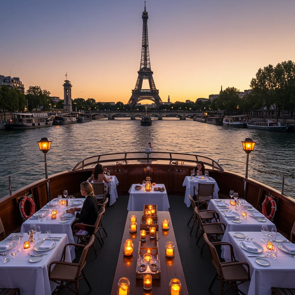 How to Book a Paris Evening Cruise with Bistro Dinner