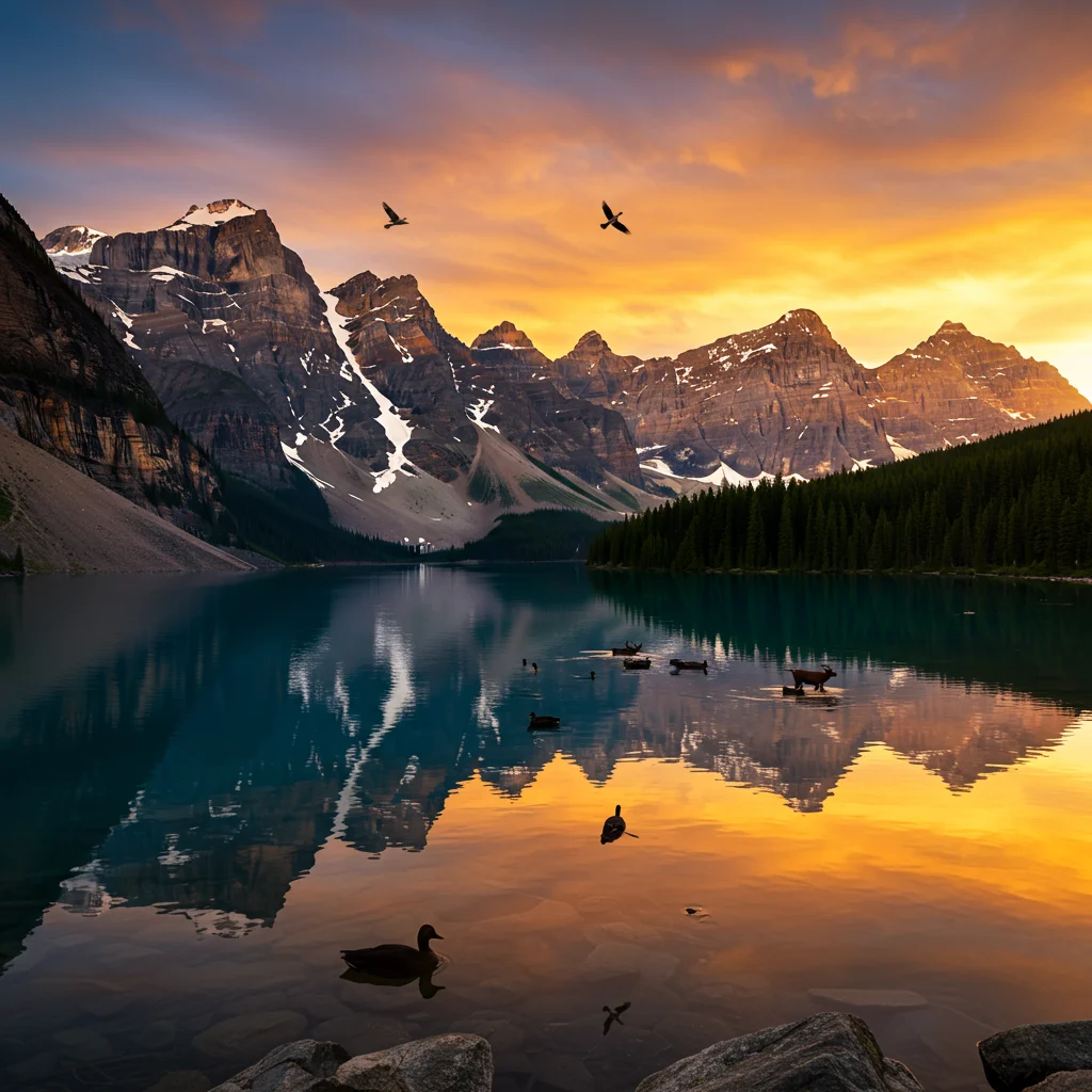 Introduction to Sunset Wildlife Adventures at Moraine &amp; Lake Louise