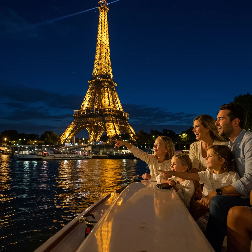 Is a Paris Evening Cruise Suitable for Families?