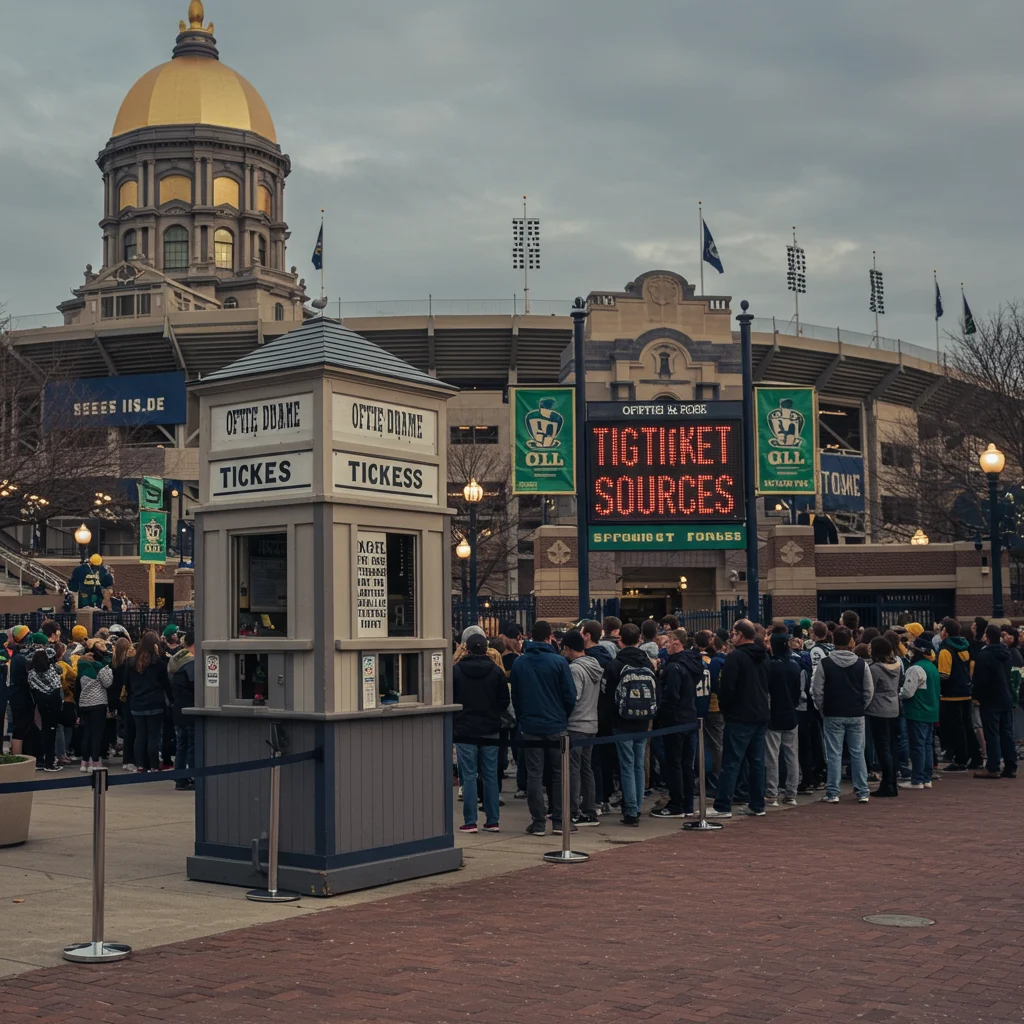 Official Notre Dame Ticket Sources