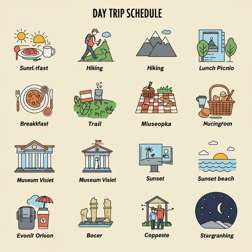 Sample Day Trip Schedule: Hour-by-Hour Breakdown