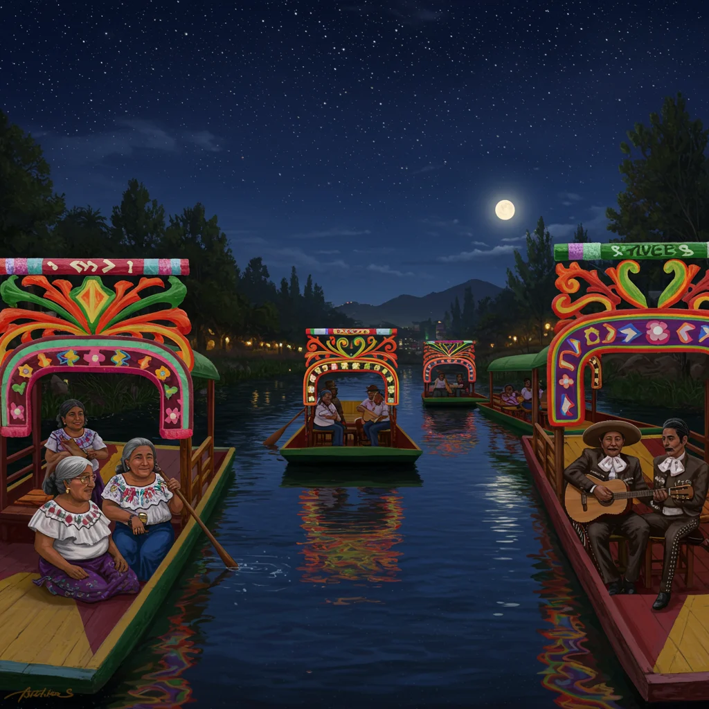 Staying Safe at Night in Xochimilco