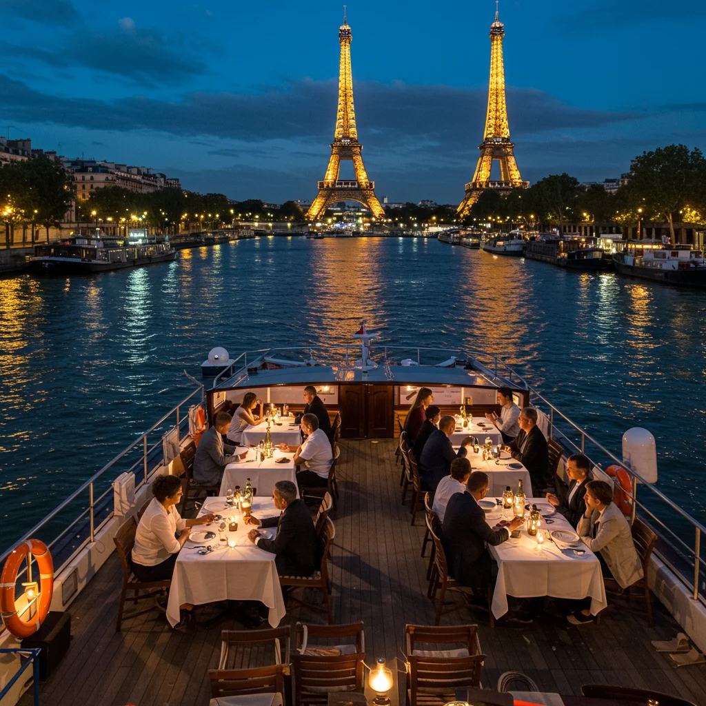 Types of Evening Cruises in Paris