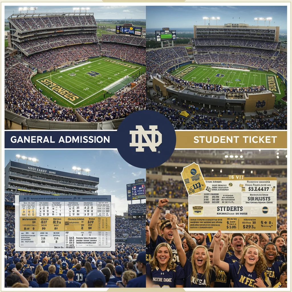 Understanding Notre Dame Ticket Types