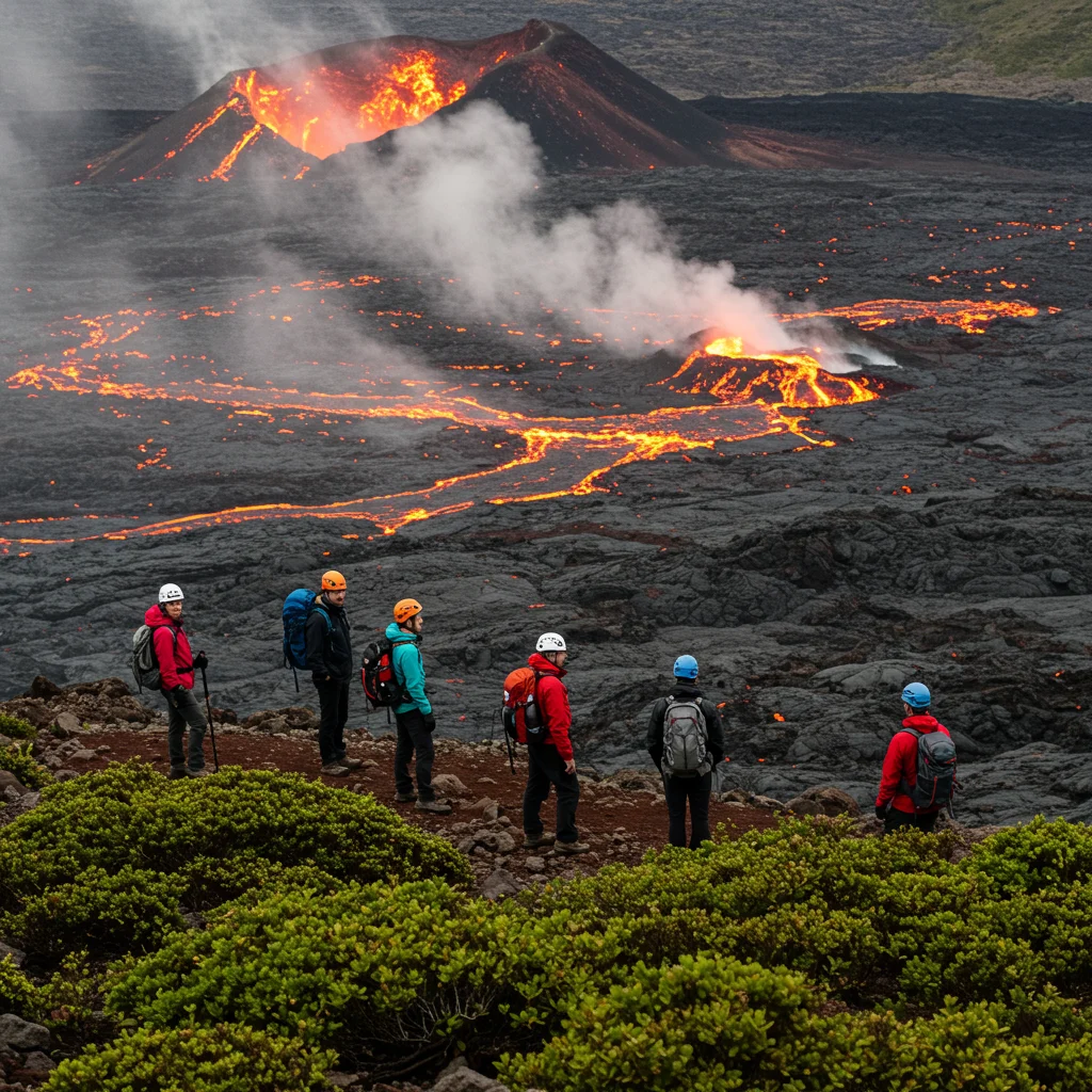 Volcano Excursion: Exploring on the Ground