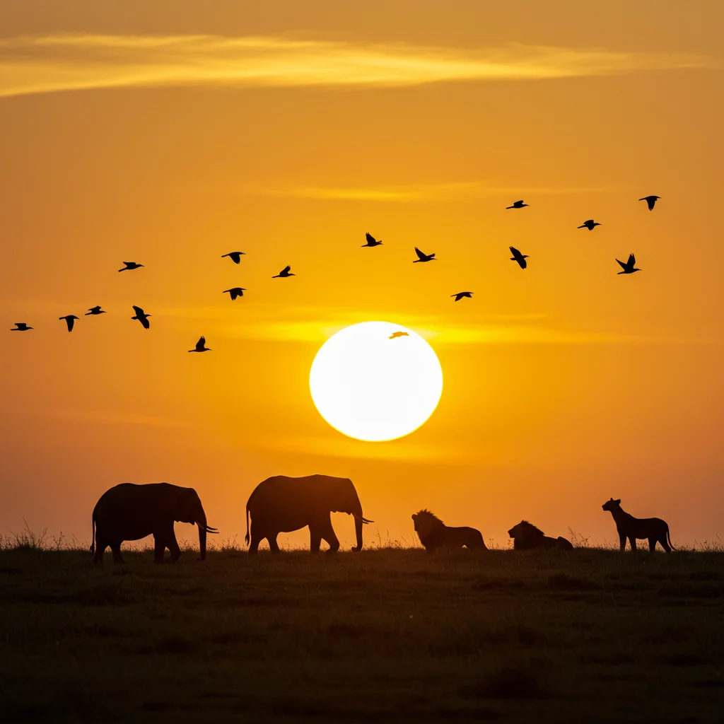 Which Wildlife Can You See at Sunset?